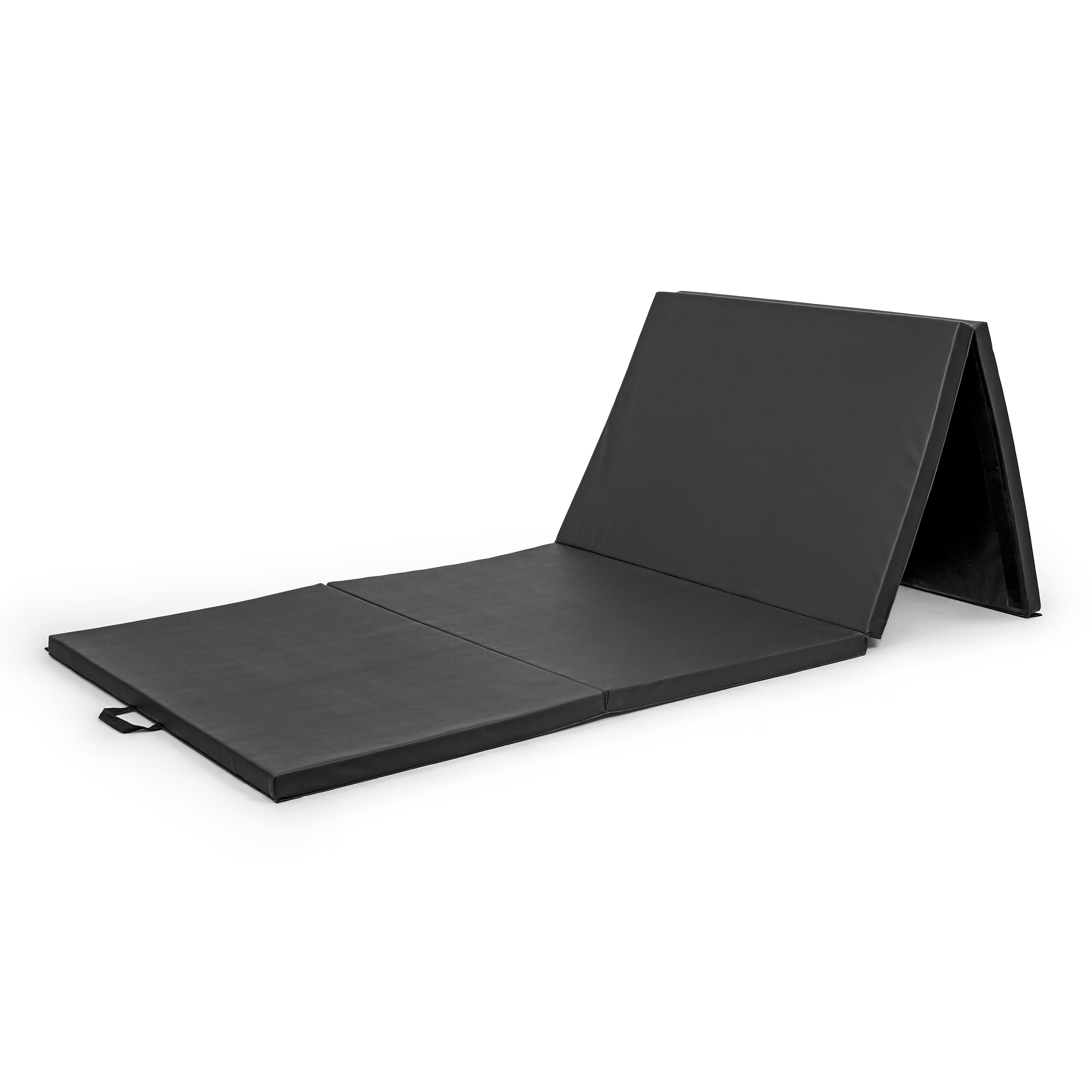 CAP Barbell All Purpose Folding Exercise Training & Gymnastics Balance Mat 10' x 4' x 3" Thick, Black