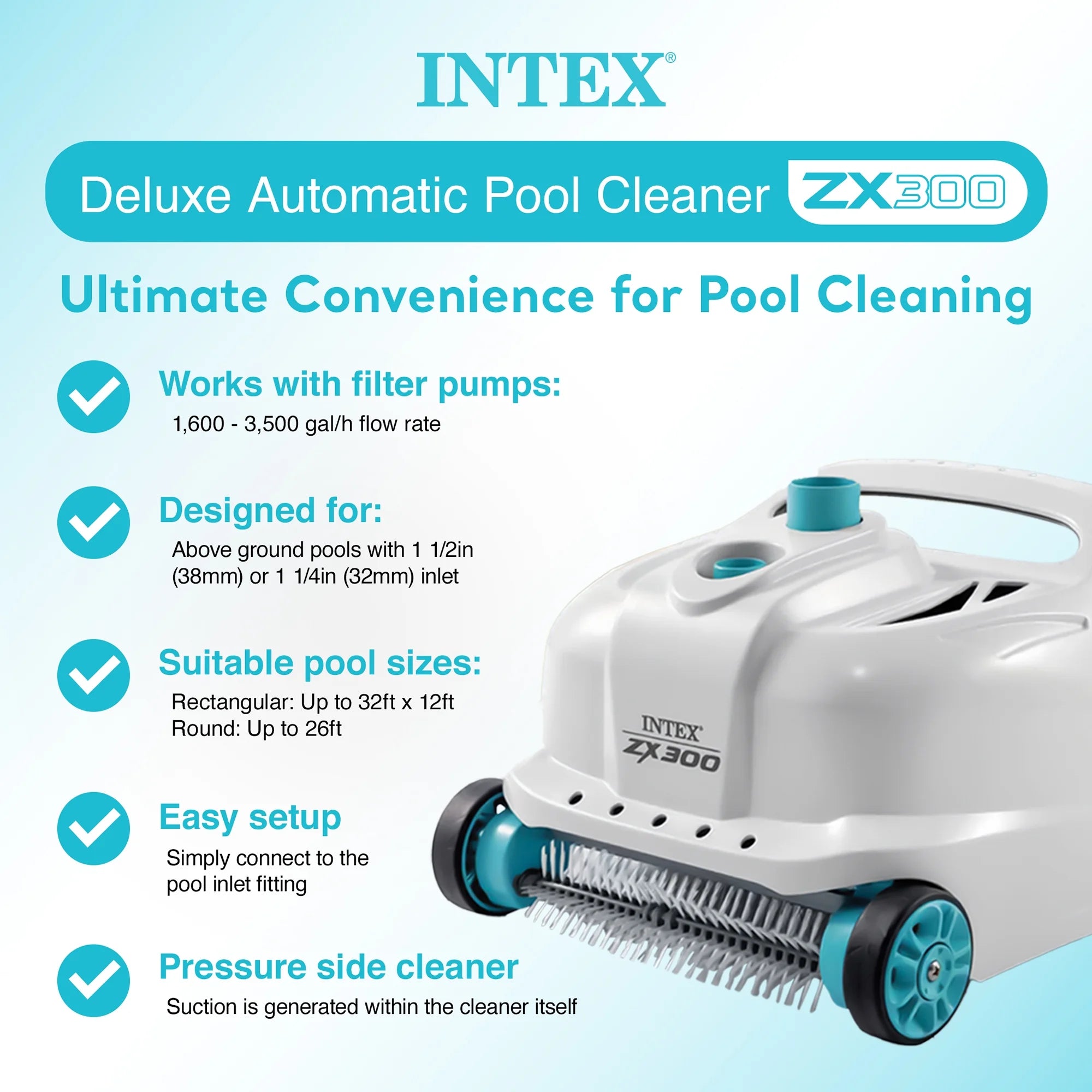 INTEX 24ft x 12ft x 52in Ultra XTR Above Ground Pool, Floats (2 Pack), & Inflatable Cooler