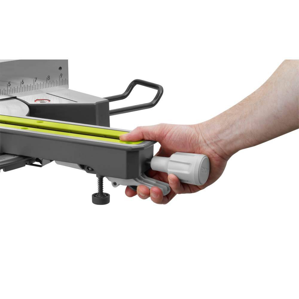 15 Amp 10-Inch Corded Sliding Compound Miter Saw with LED Cutline Indicator, Bevel & Precise Cutting Tool