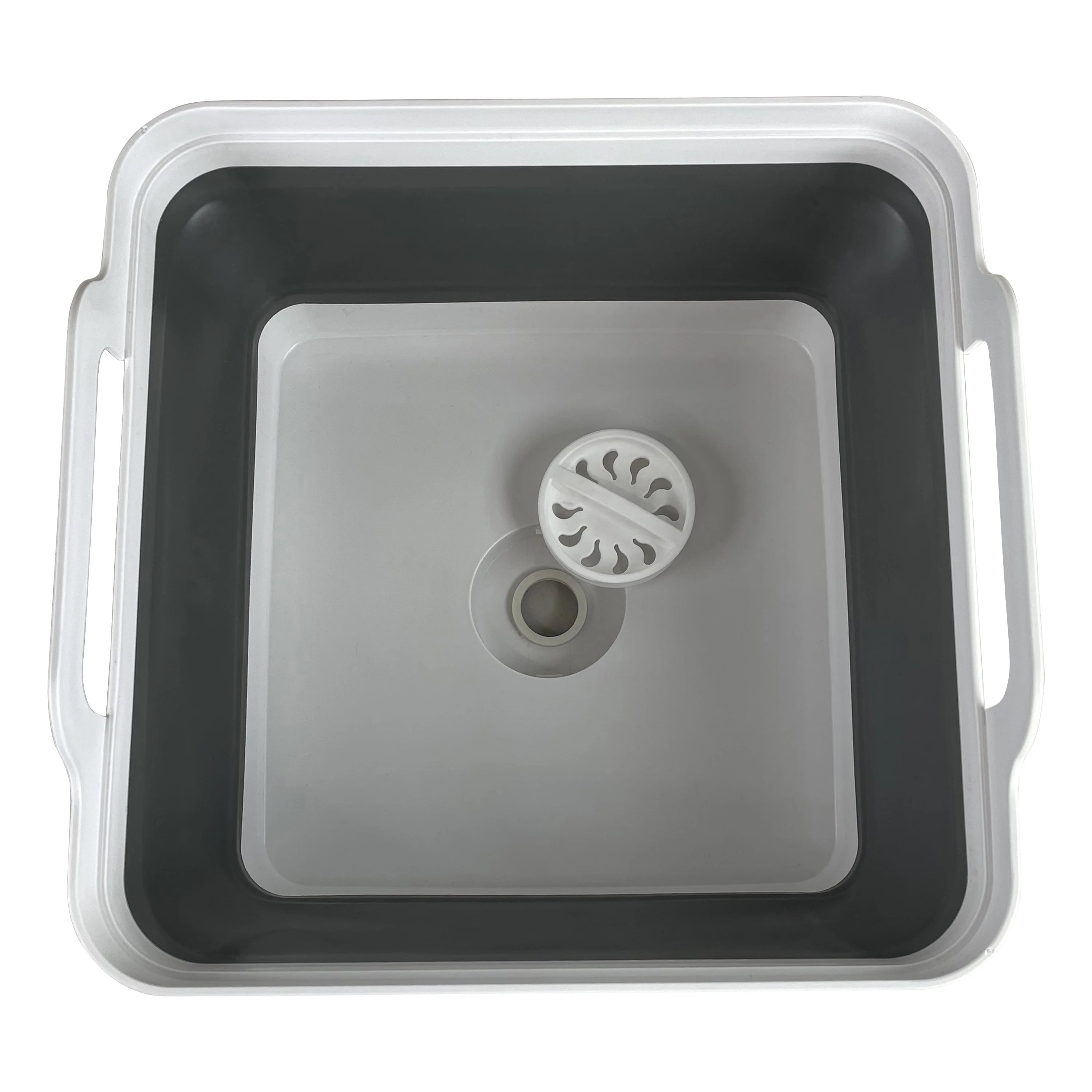 Trail 10-quart Collapsible Sink 12.1 in L x 12.1 in W x 2.75 in H (7.87 in expanded)