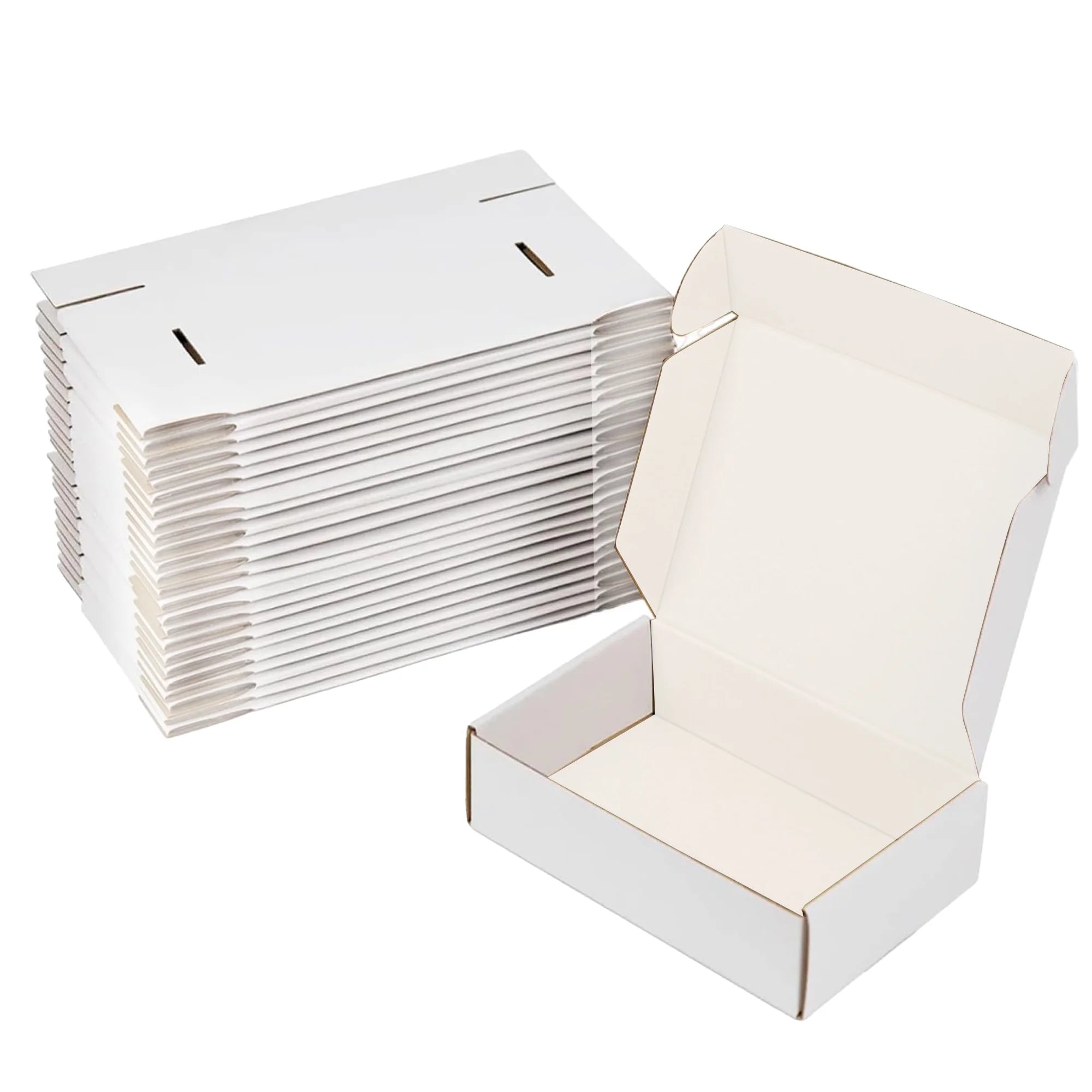 Ucanpack Corrugated Mailer Box Packing Supplies For Moving Large White, 16 x 16 x 2?" - 50 Pcs