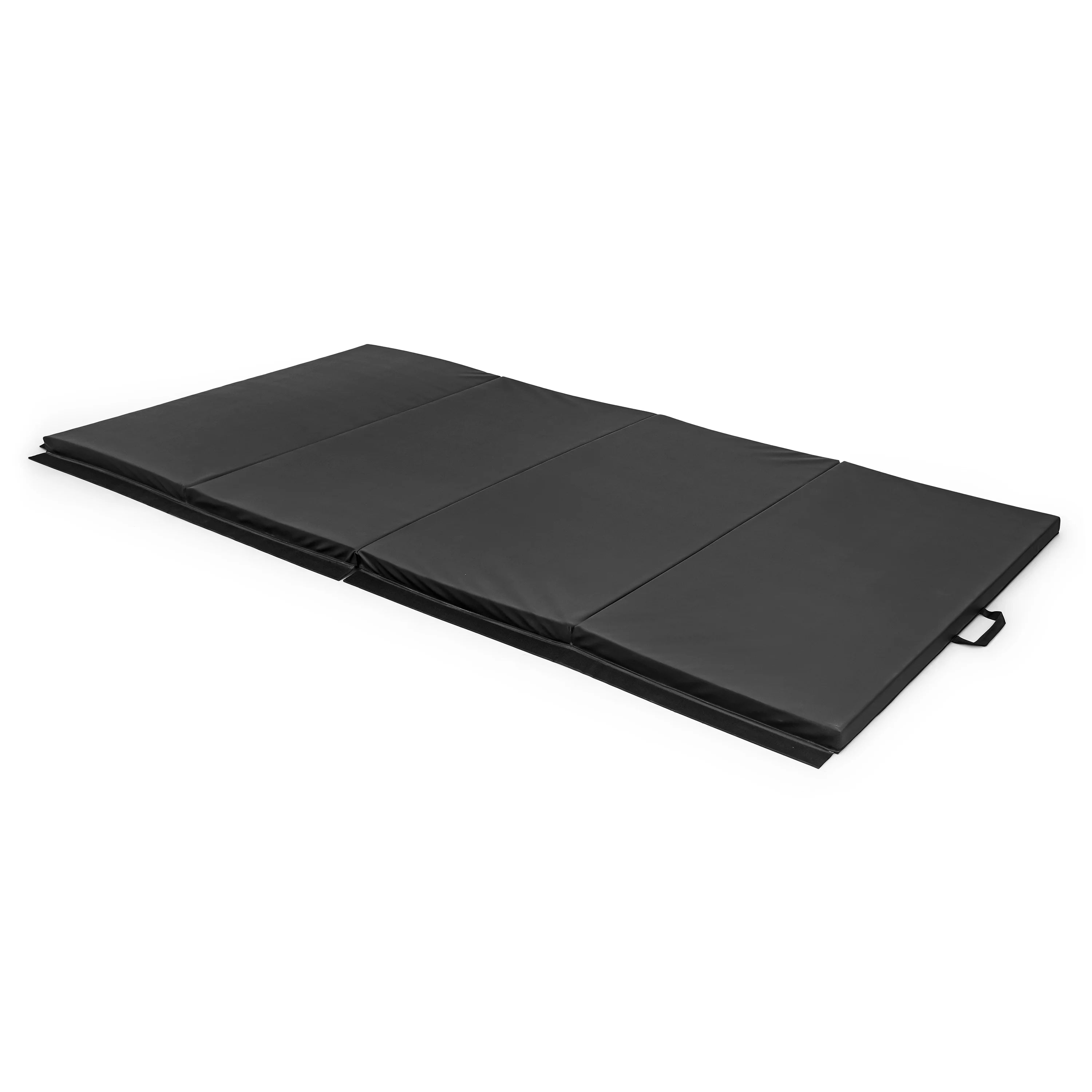 CAP Barbell All Purpose Folding Exercise Training & Gymnastics Balance Mat 10' x 4' x 3" Thick, Black