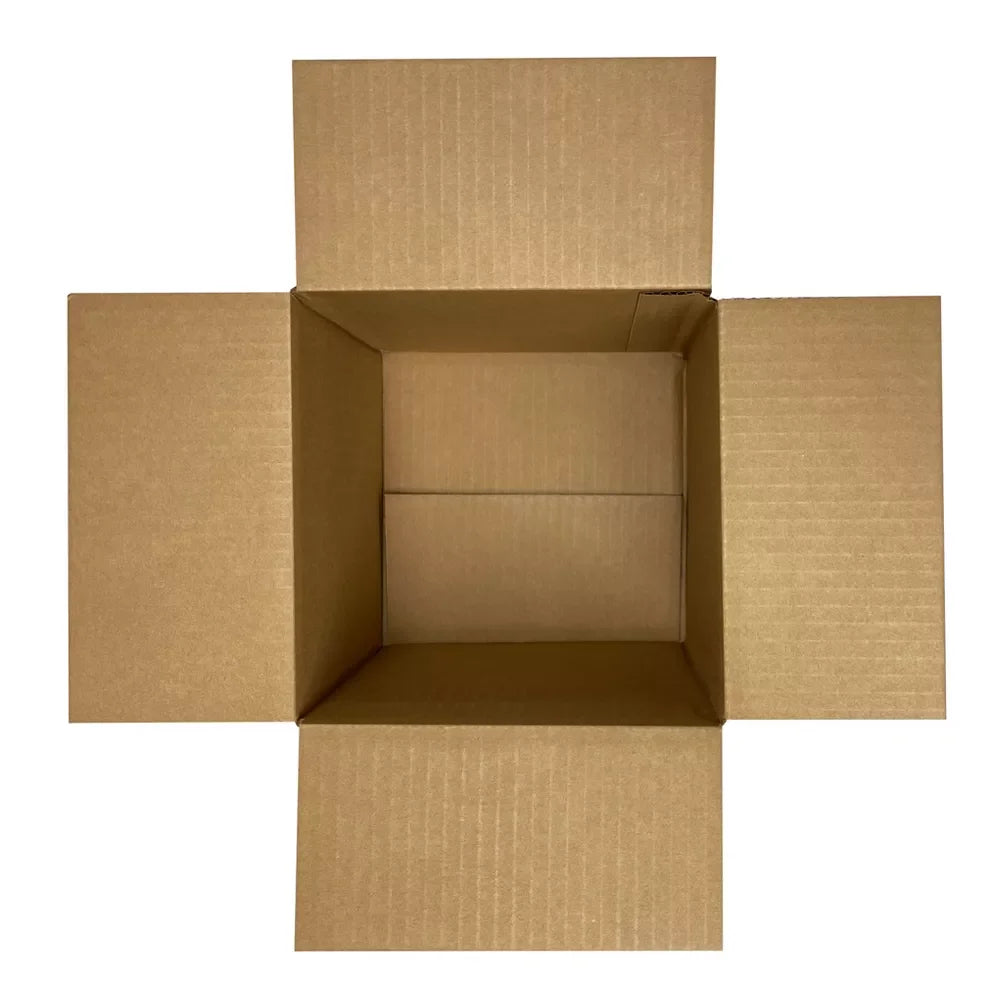 UOFFICE Foldable Single Wall Standard Shipping Boxes, 24" x 24" x 24", 10 Count, 1 Pack