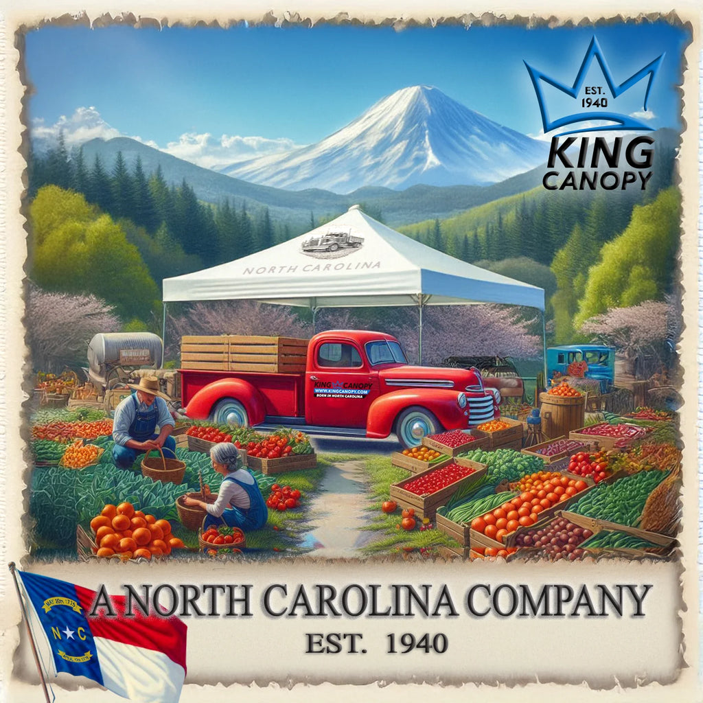 King Canopy Expandable Canopy 12' x 20' / 20' x 20', Steel Frame, 8-Leg, White