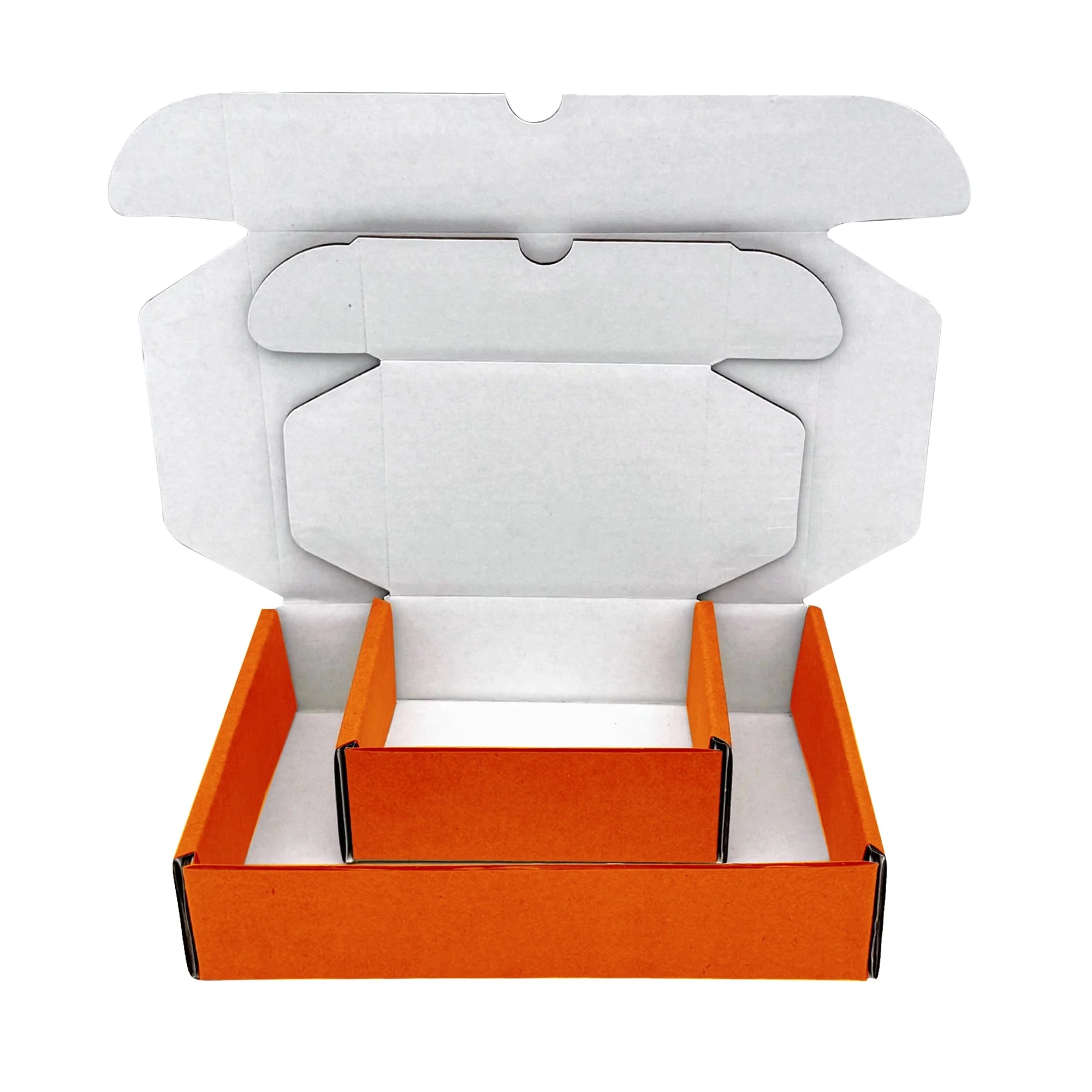 Ucanpack Heavy Duty Boxes For Moving Deluxe Mailer Box Medium Orange, 12 x 12 x 6" - 25 Pcs