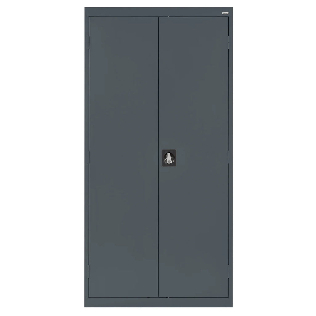 Sandusky Elite Series Steel Freestanding Garage Cabinet in Charcoal (36 in. W x 72 in. H x 24 in. D)