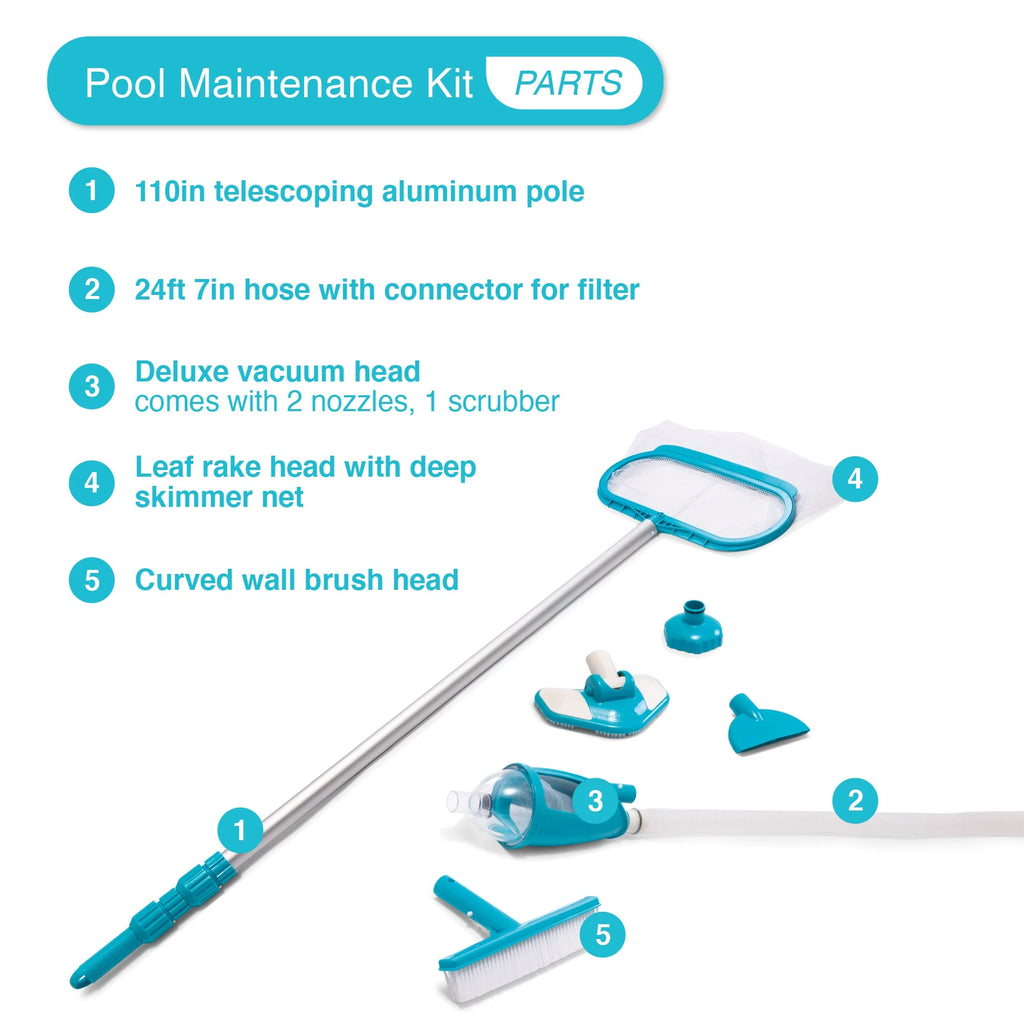 INTEX 32ft x 16ft x 52in Ultra XTR Above Ground Pool & Deluxe Maintenance Cleaning Kit