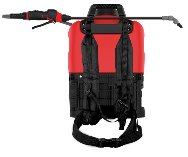 20V Battery Powered Backpack Sprayer, 4-Gallon Plastic Tank, Cordless Pump Sprayer
