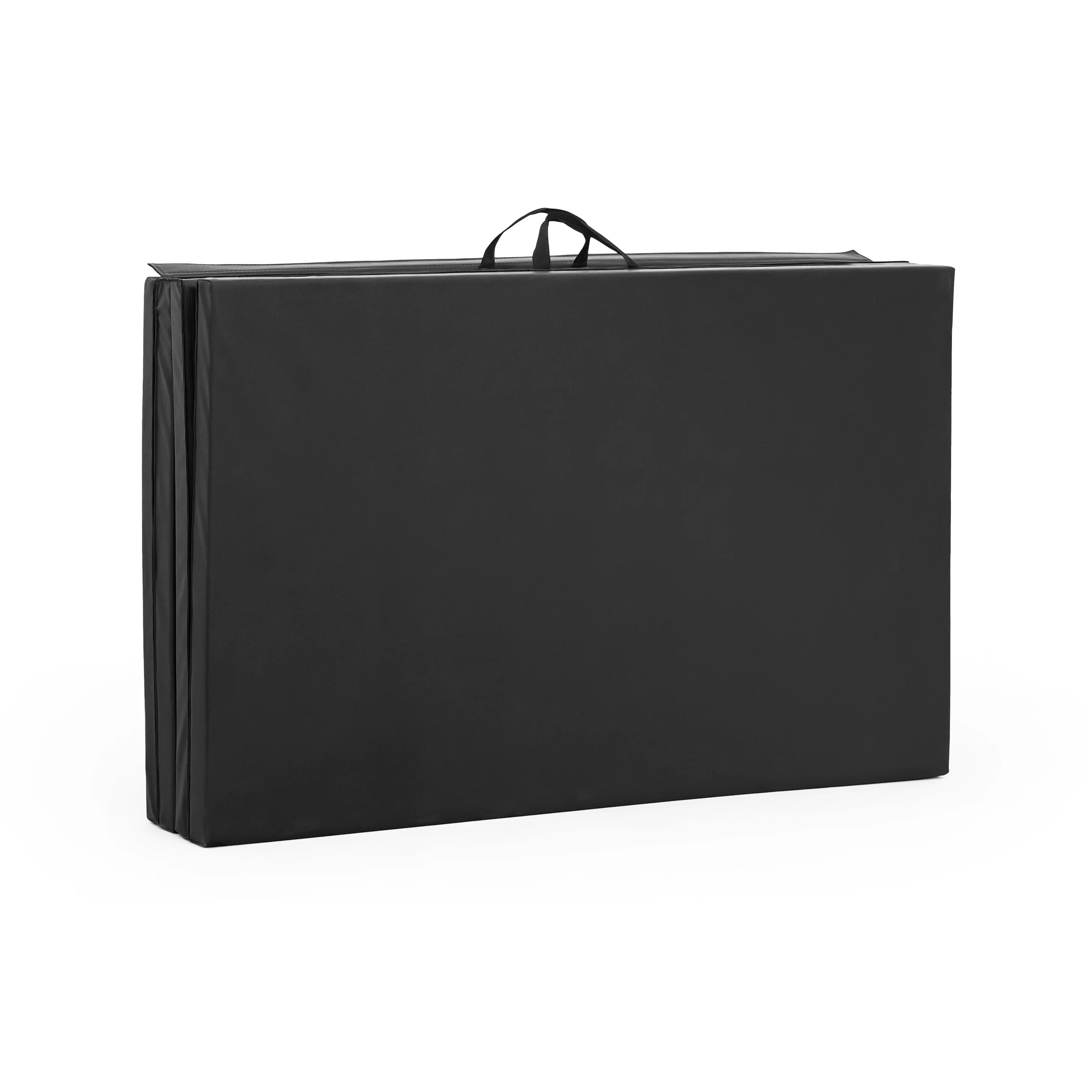 CAP Barbell All Purpose Folding Exercise Training & Gymnastics Balance Mat 10' x 4' x 3" Thick, Black