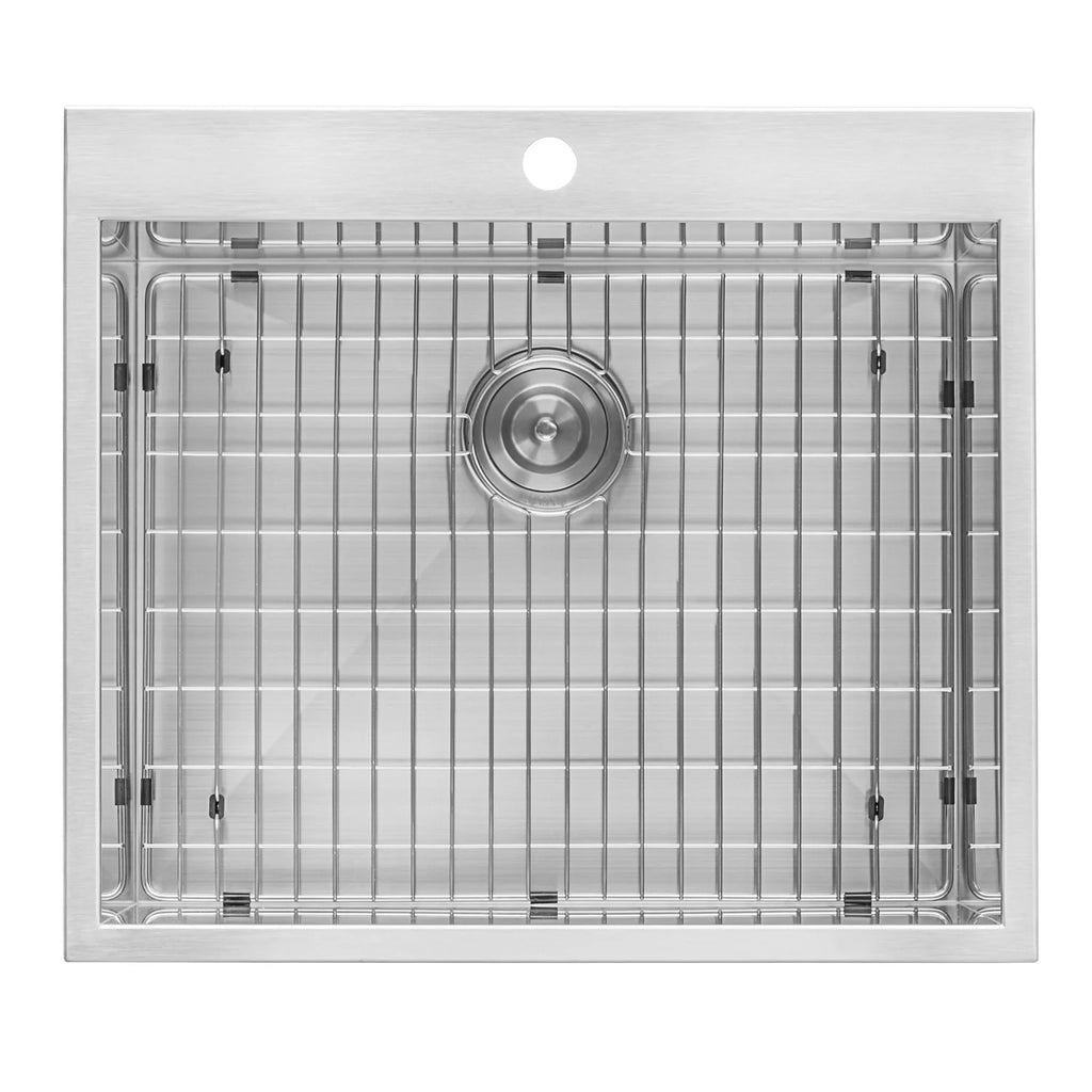 Ruvati RVU6010 25 x 22 x 12 in. Topmount Laundry Utility Sink Deep 16 Gauge Stainless Steel