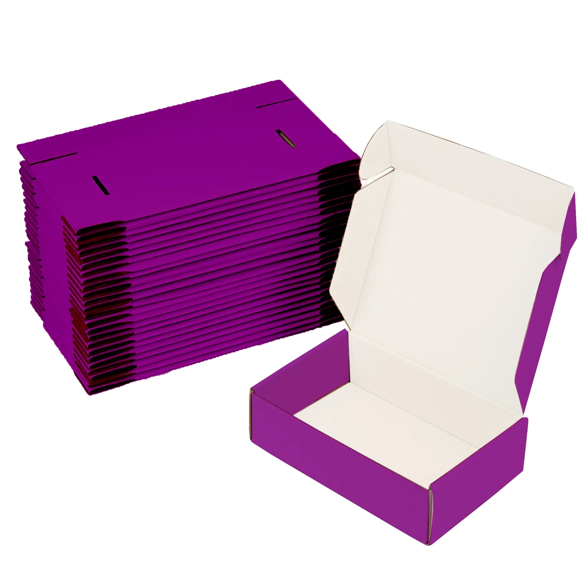 Ucanpack Corrugated Mailer Box Packing Supplies For Moving Purple Large , 18 x 14 x 4" - 25 Pcs