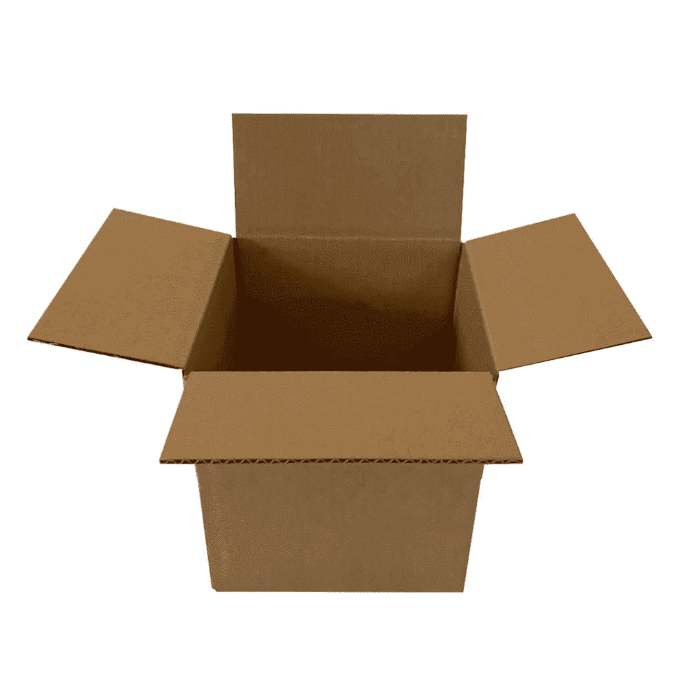 UOFFICE Foldable Single Wall Standard Shipping Boxes, 24" x 24" x 24", 10 Count, 1 Pack