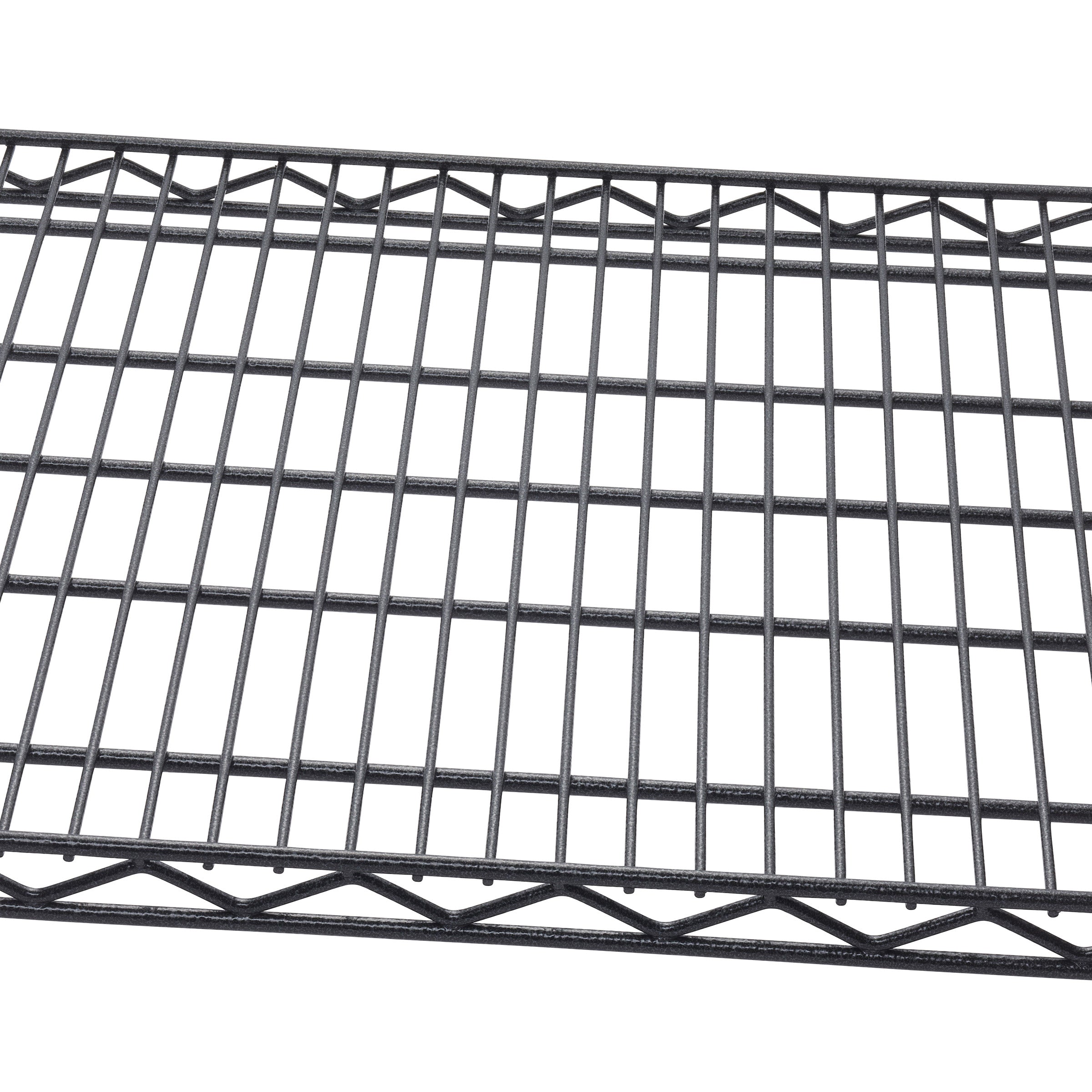 TRINITY 6-Tier Wire Shelving Rack, 48' x 18' x 72' NSF, Includes Wheels