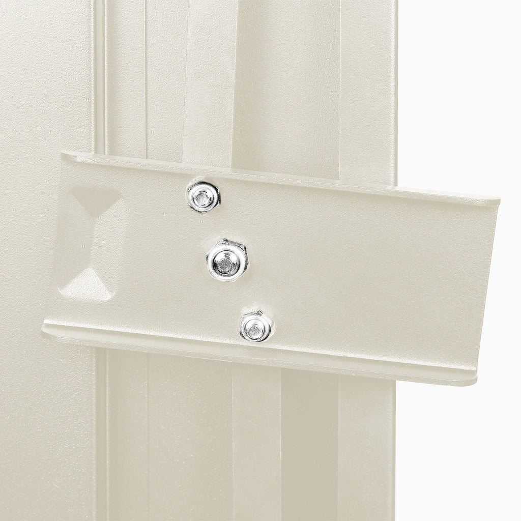 Mossy Oak 18 Gun Security Cabinet, 21 in x 18 in x 55 in, Rifle, Key Lock, White