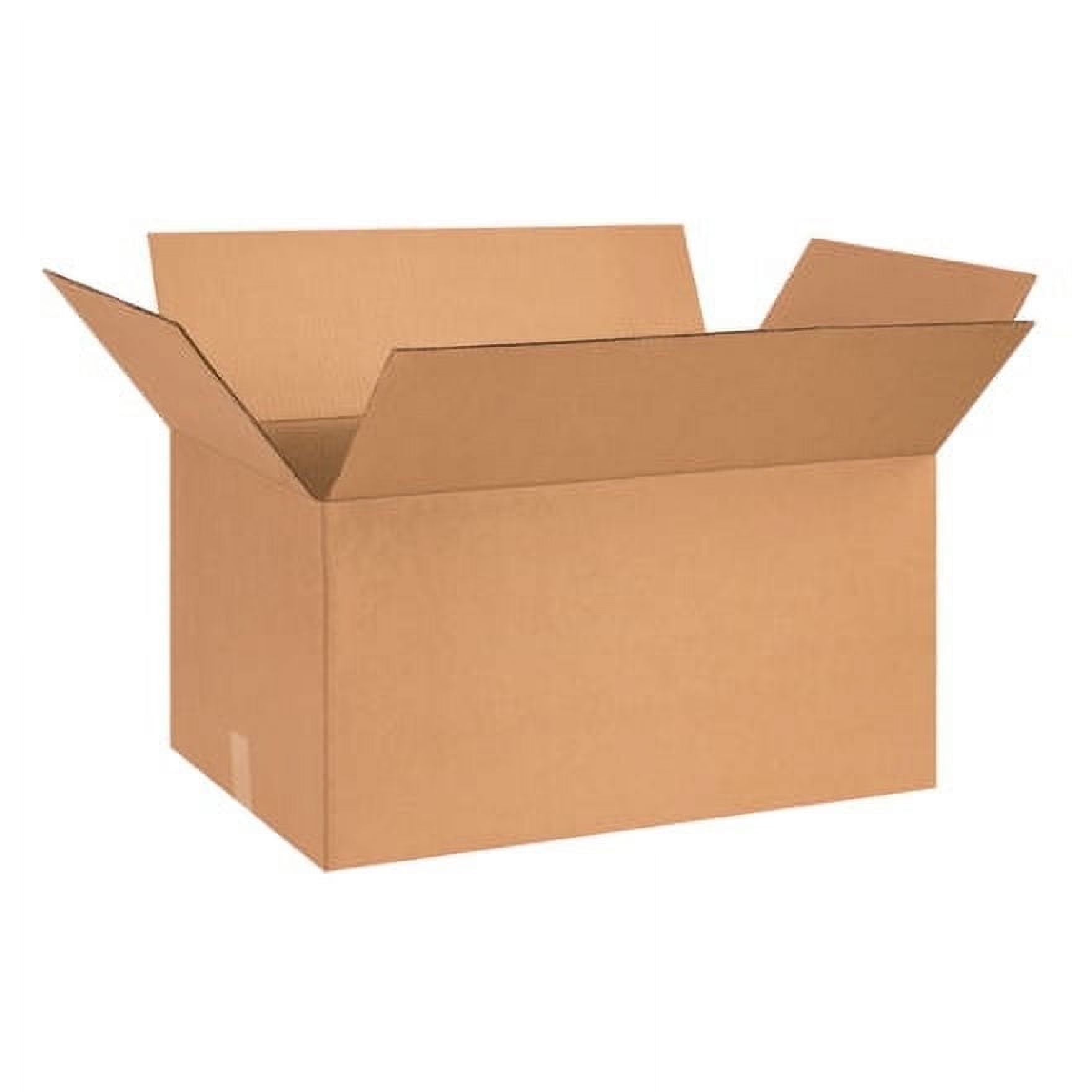 ShippingSuppliesByMail Corrugated Boxes, ECT-32, Extra Strength, Recycled, 24 x 15 x 12 Inches, Brown, Pack of 20