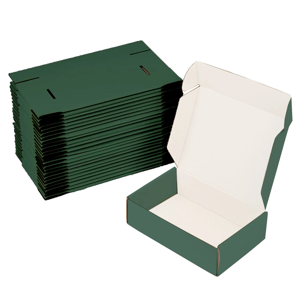 Ucanpack Heavy Duty Boxes For Moving Deluxe Mailer Box Medium, Green, 12 x 6 x 3?" - 50 Pcs