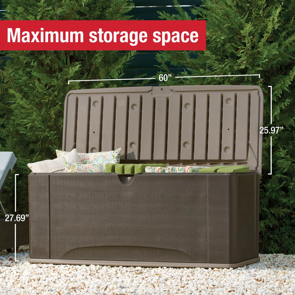 Rubbermaid Deck Box with Seat - X-Large