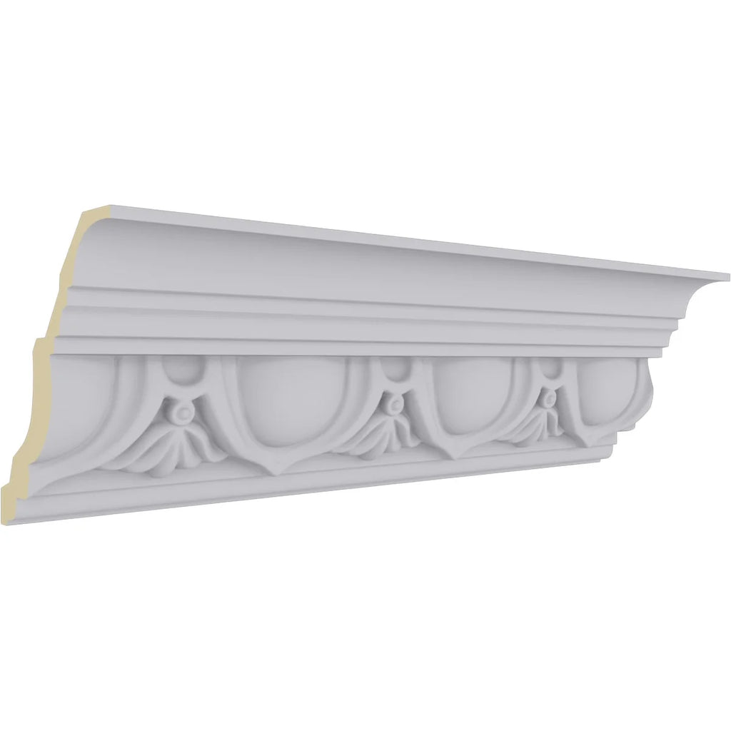 7 3/8"H x 6 1/8"P x 9 5/8"F x 94 1/2"L, (7 3/8" Repeat), Artis Crown Moulding