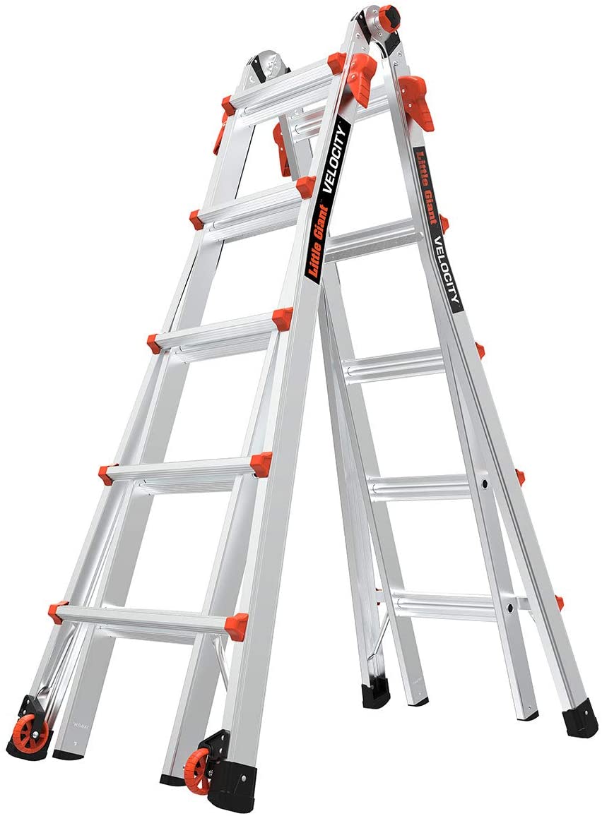 Little Giant Velocity Model 22 Multi Position Ladder - 19 ft Extension Ladder