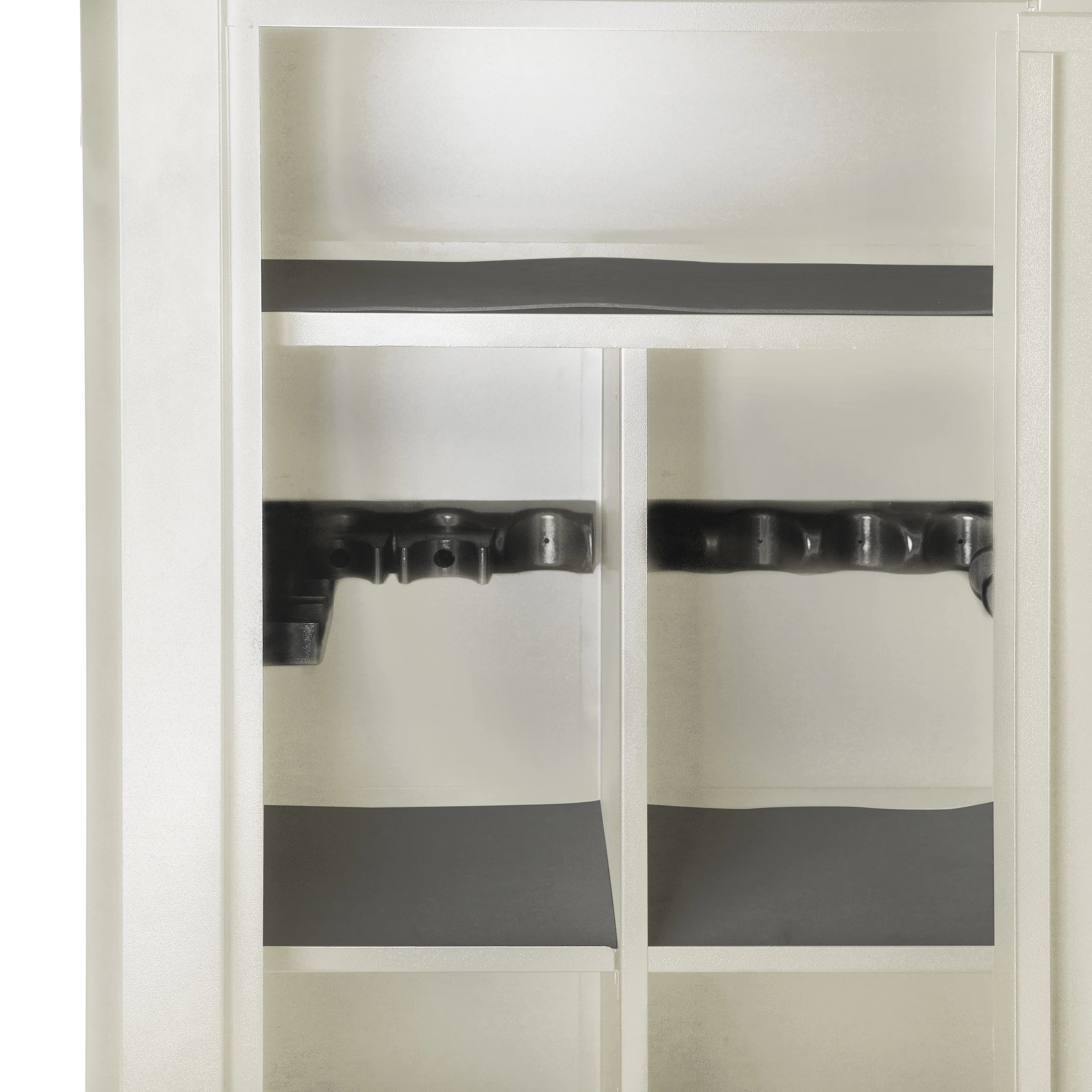 Mossy Oak 18 Gun Security Cabinet, 21 in x 18 in x 55 in, Rifle, Key Lock, White