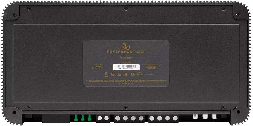 Infinity Reference-7005A Reference Series 5-Channel, 50w X 4, 500w X 1 Amplifier with Bass Knob