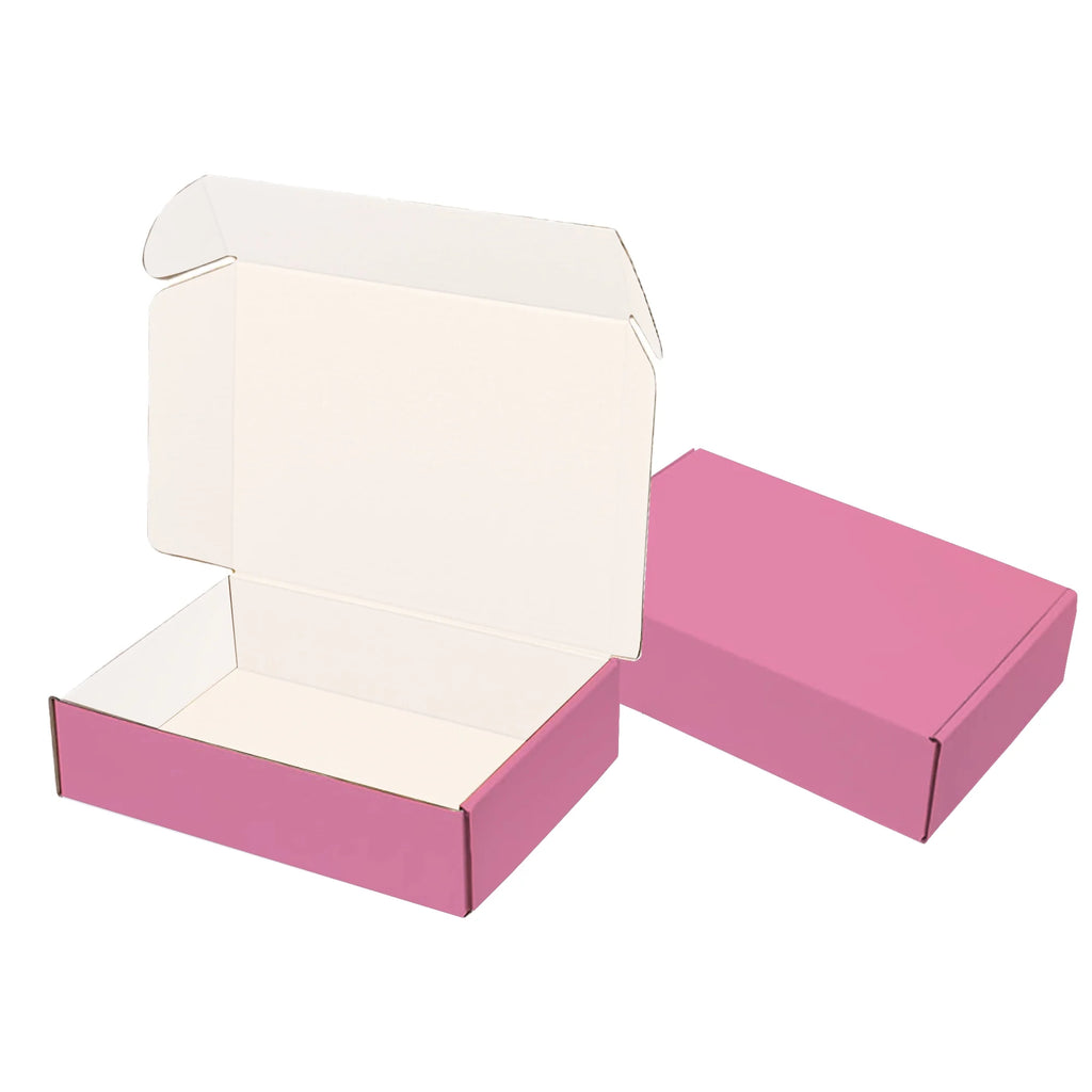 Ucanpack Corrugated Mailer Box Packing Supplies For Moving Pink Large , 24 x 14 x 4" - 25 Pcs