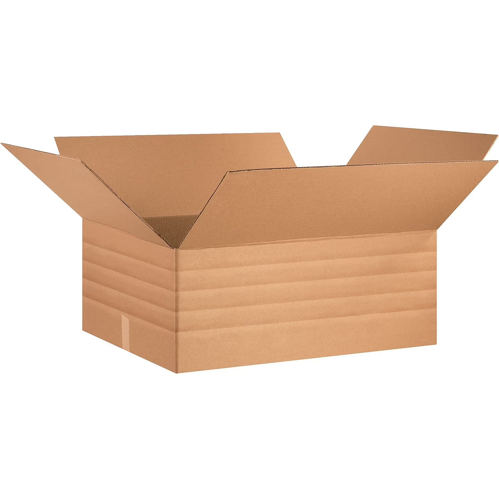Box Partners Multi-Depth Corrugated Boxes 30" x 24" x 12" Kraft 15/Bundle MD302412
