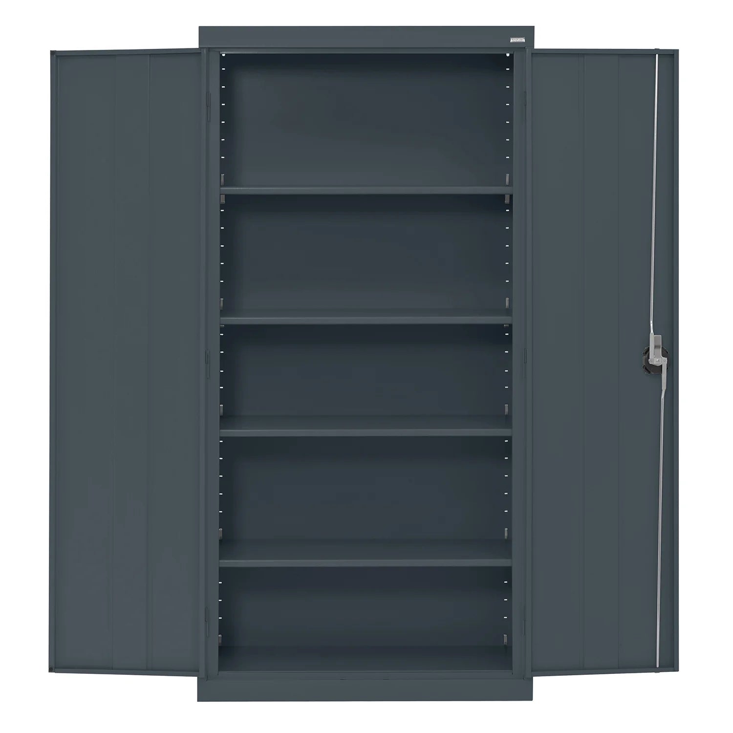 Sandusky Elite Series Steel Freestanding Garage Cabinet in Charcoal (36 in. W x 72 in. H x 24 in. D)