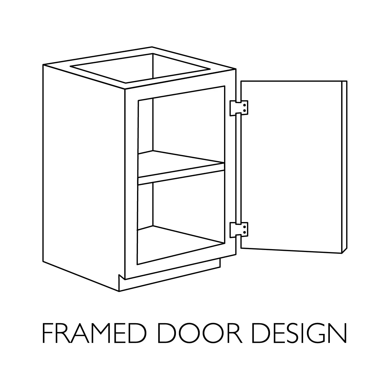 Design House Brookings Assembled Shaker Base Kitchen Cabinet (27" x 34.5" x 24", Sherwin Williams? White