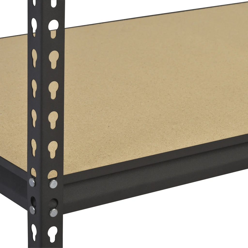 Muscle Rack 60" W x 72" H x 24" D 5-Tier Steel Freestanding Garage Shelf