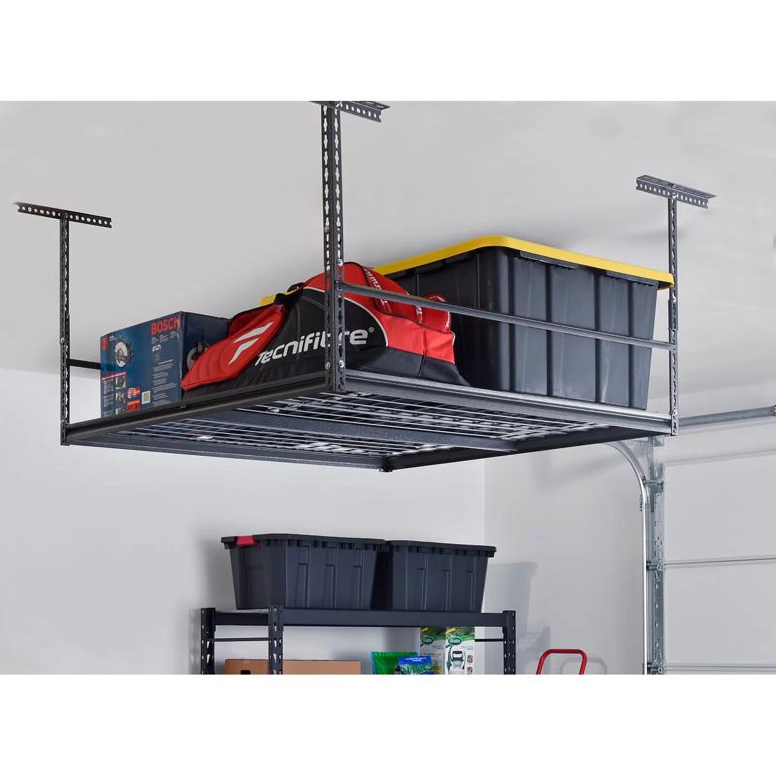 Muscle Rack 5043714 28 x 47 x 47 in. Edsal Steel Storage Rack, Silver Vein