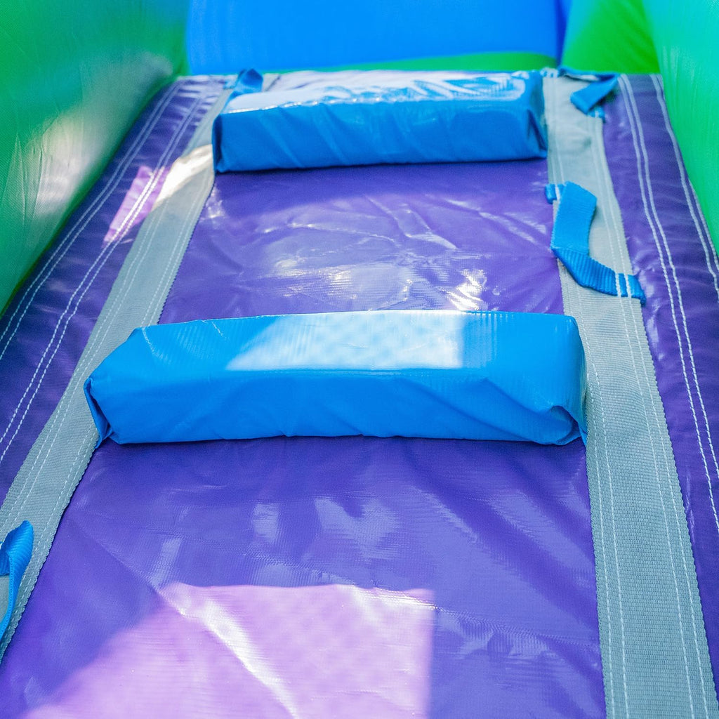 16 FT Inflatable Water Slide with Pool - Commercial Grade Kids Bounce House with Blower