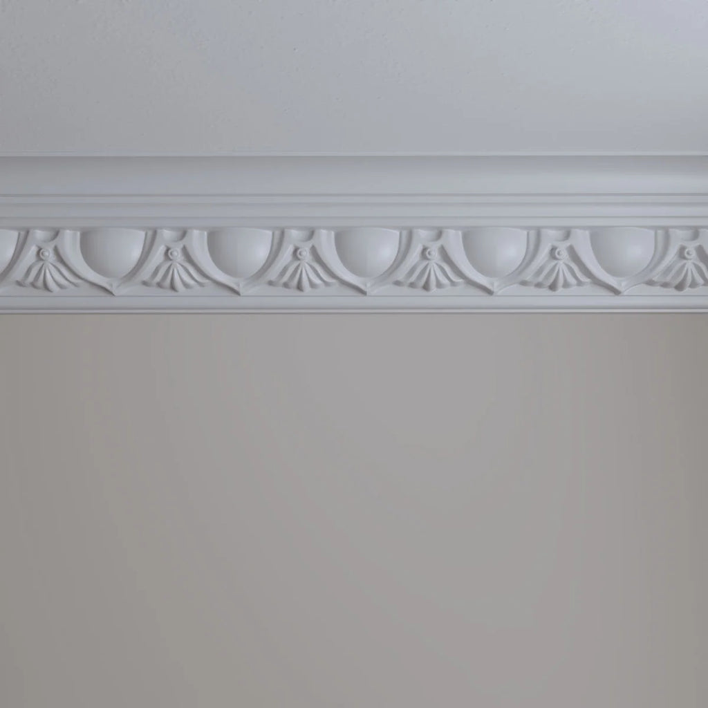 7 3/8"H x 6 1/8"P x 9 5/8"F x 94 1/2"L, (7 3/8" Repeat), Artis Crown Moulding