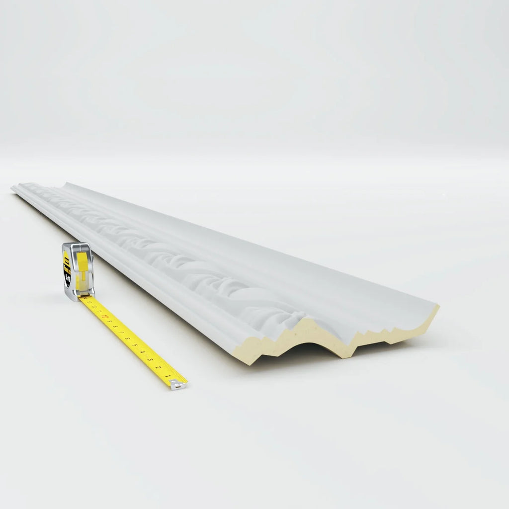 7 3/8"H x 6 1/8"P x 9 5/8"F x 94 1/2"L, (7 3/8" Repeat), Artis Crown Moulding