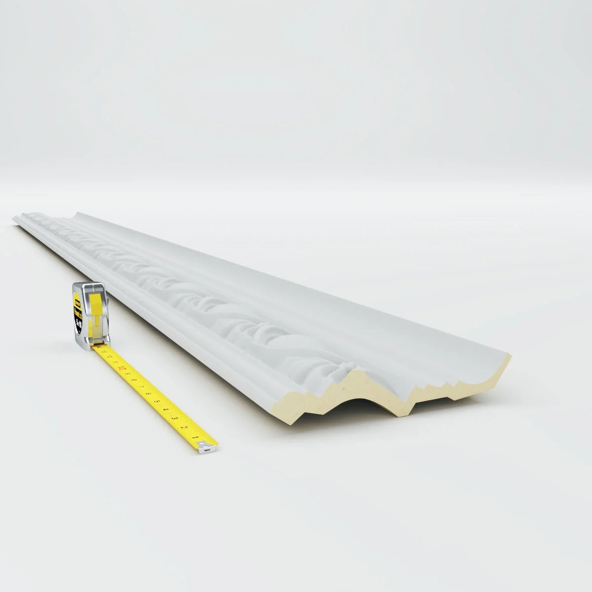 7 3/8"H x 6 1/8"P x 9 5/8"F x 94 1/2"L, (7 3/8" Repeat), Artis Crown Moulding