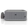 Avenli 4-Person Inflatable Square Spa, Silver Birch, 58" x 58" x 25"