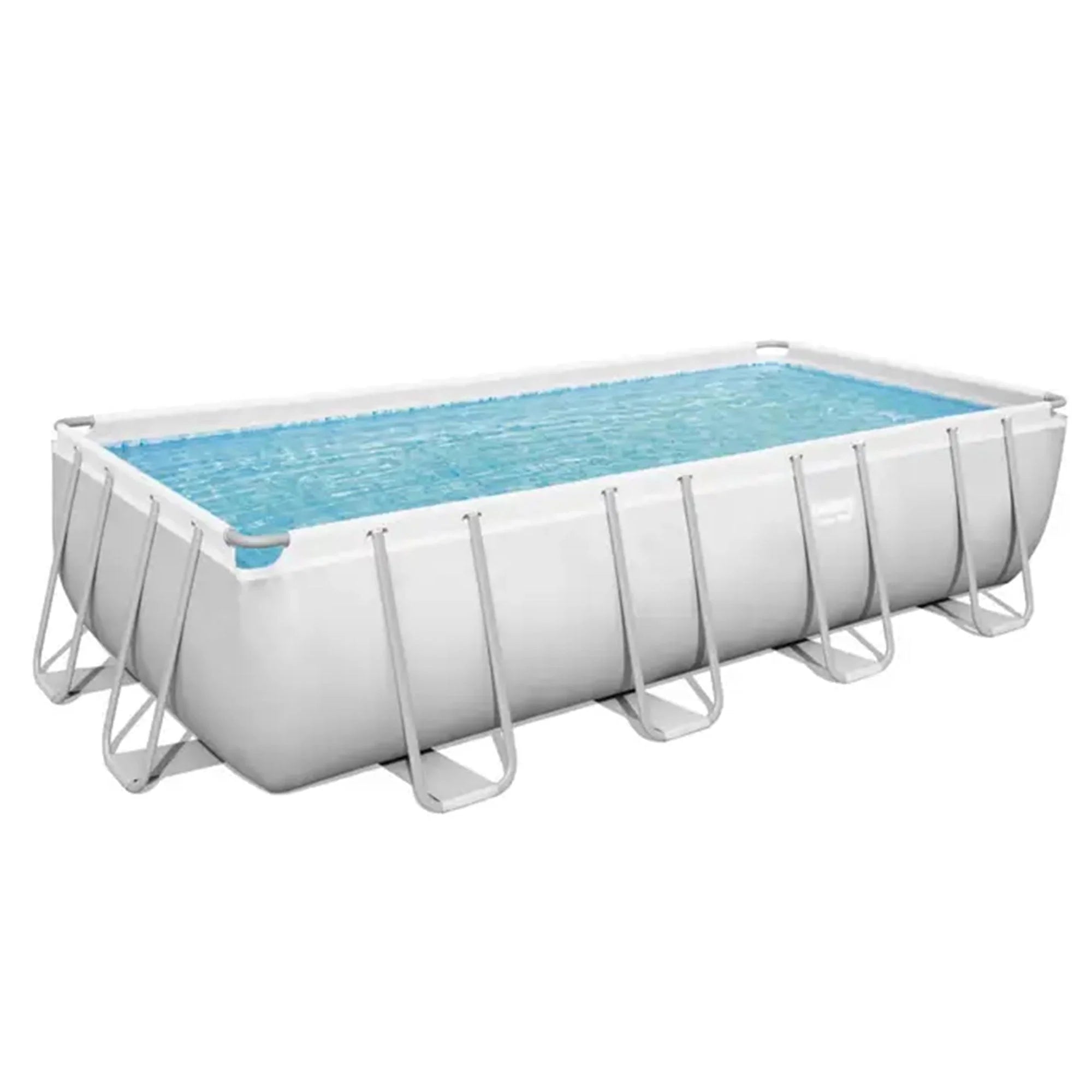 Bestway Power Steel 18' x 9' x 48" Rectangular Above Ground Pool Set