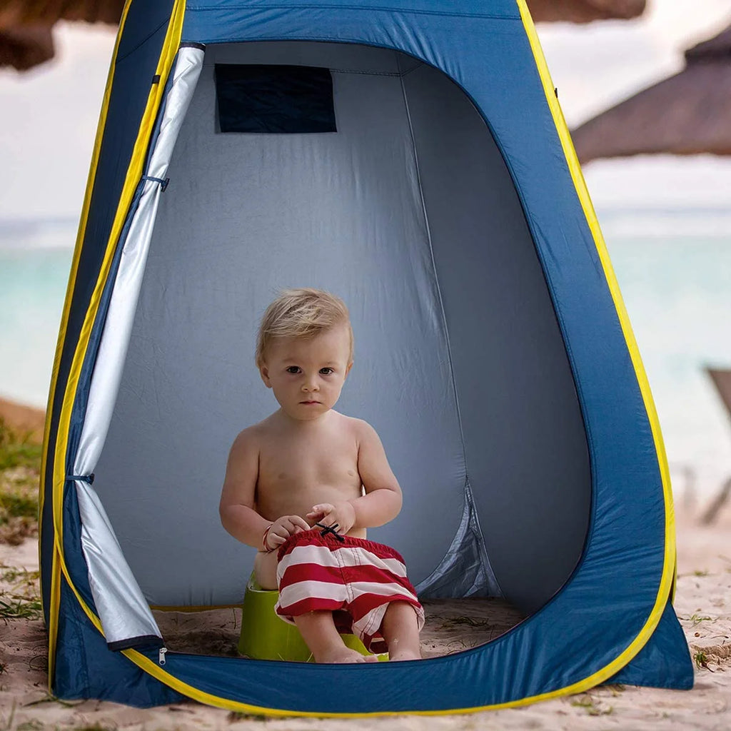ROPODA Pop Up Tent 83inches x 48inches x 48inches - Upgrade Privacy Tent for Camping, Travel, and Outdoor Activities