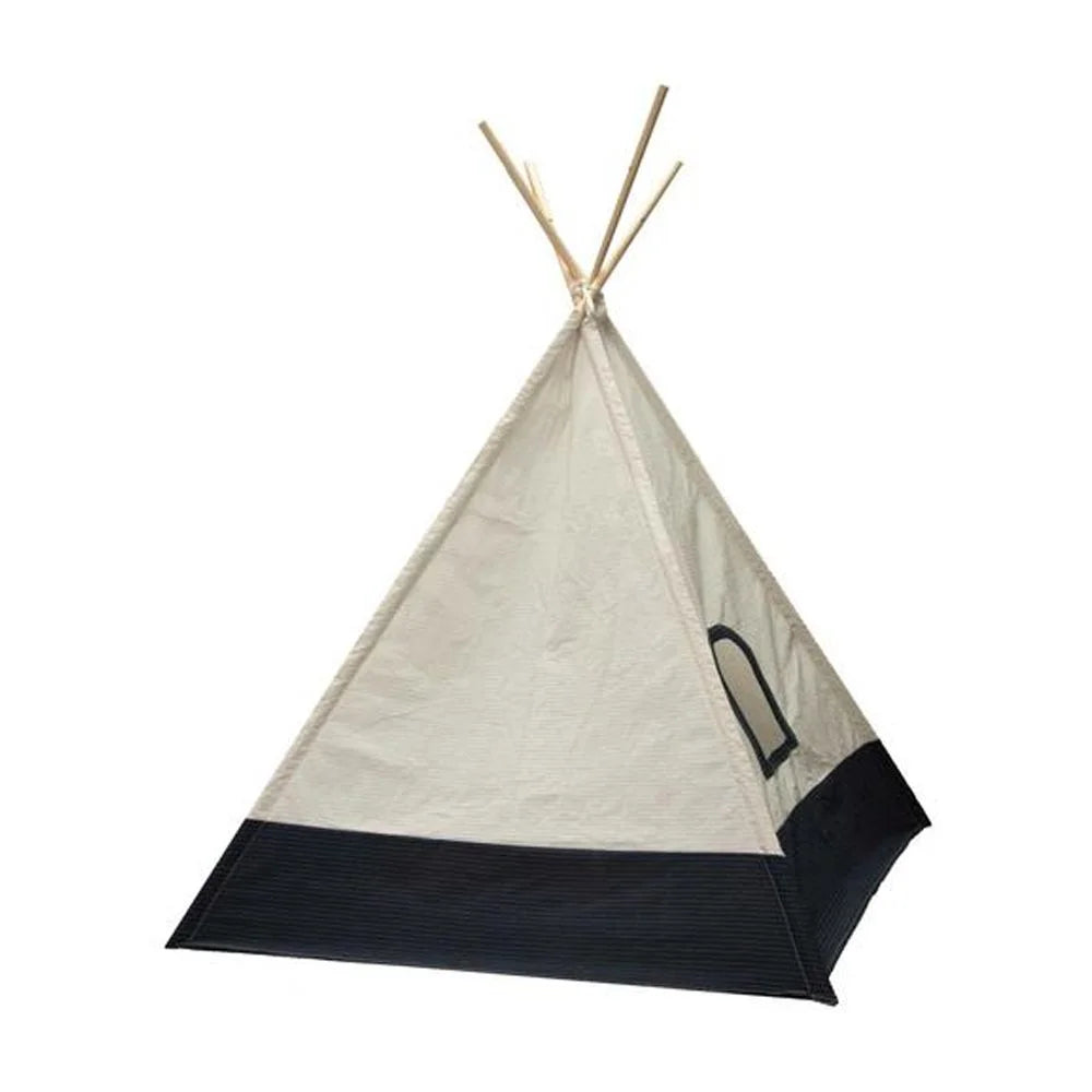 51.2" x 55.11" x 72.85" WhiteBlue Fabric Tent