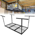 Kojem Overhead Garage Storage Rack Construction Garage Storage, 72" L x 36" W x 33" H, Black