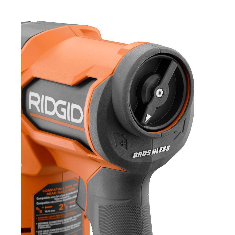 18V Brushless Cordless Nailer Combo Kit - Brad & Finish Nailers with Battery and Charger