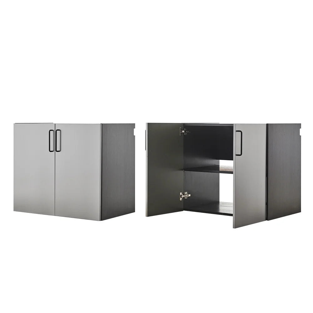 Astro Series 32 in. W x 28 in. H x 20 in. D Metal Wall Mounted Base Door Storage Cabinet