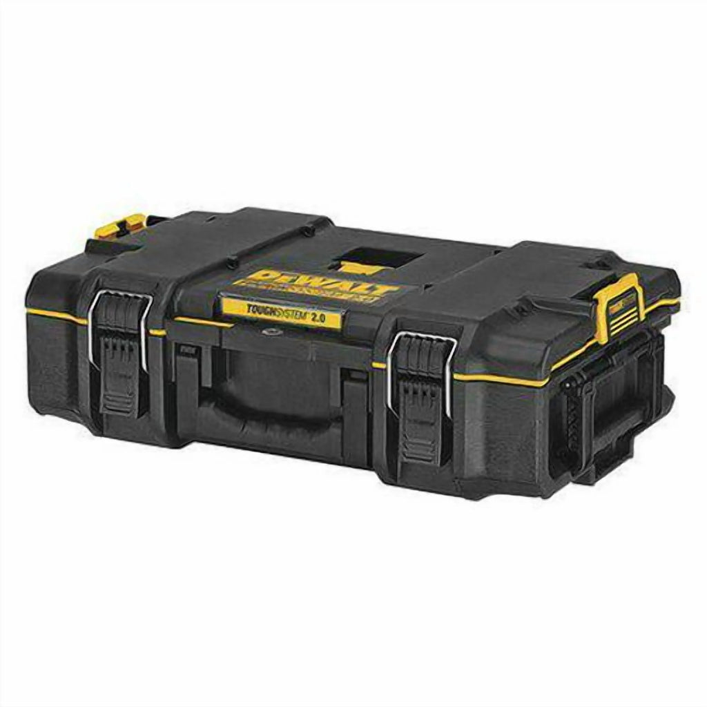 Dewalt ToughSystem 2.0 Tool Box, Plastic, Black, 22 in W x 15 in D x 7 in H