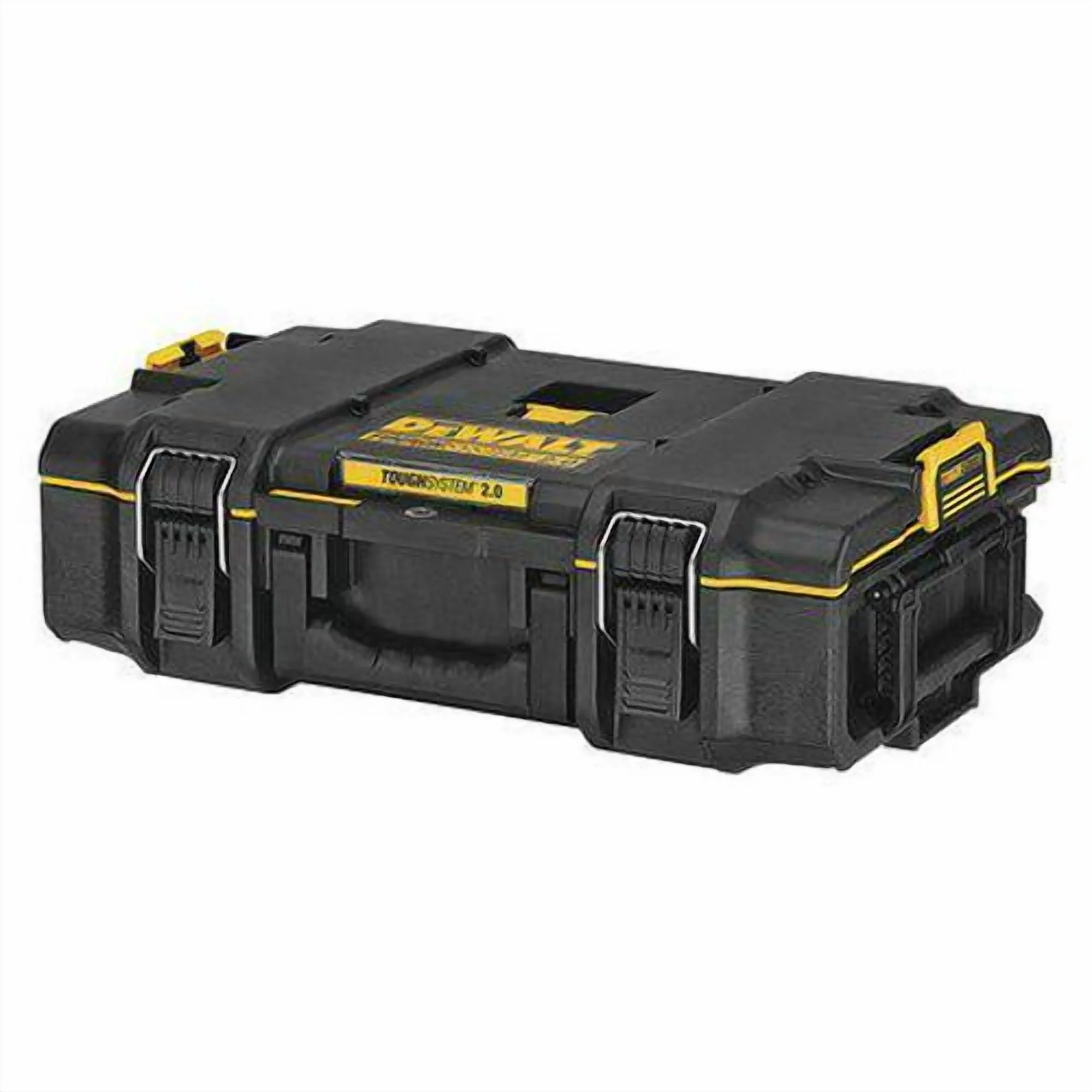 Dewalt ToughSystem 2.0 Tool Box, Plastic, Black, 22 in W x 15 in D x 7 in H