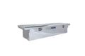 UWS Low Profile Aluminum Truck Tool Box with Stainless Steel Handles, Pickup Bed Storage Chest