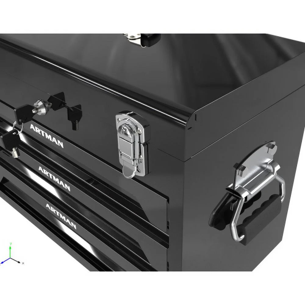 Seizeen Heavy Duty Universal Mechanic Tool Set, Metal Black, 19.7"x 10.6" x 13.86", 339 Count