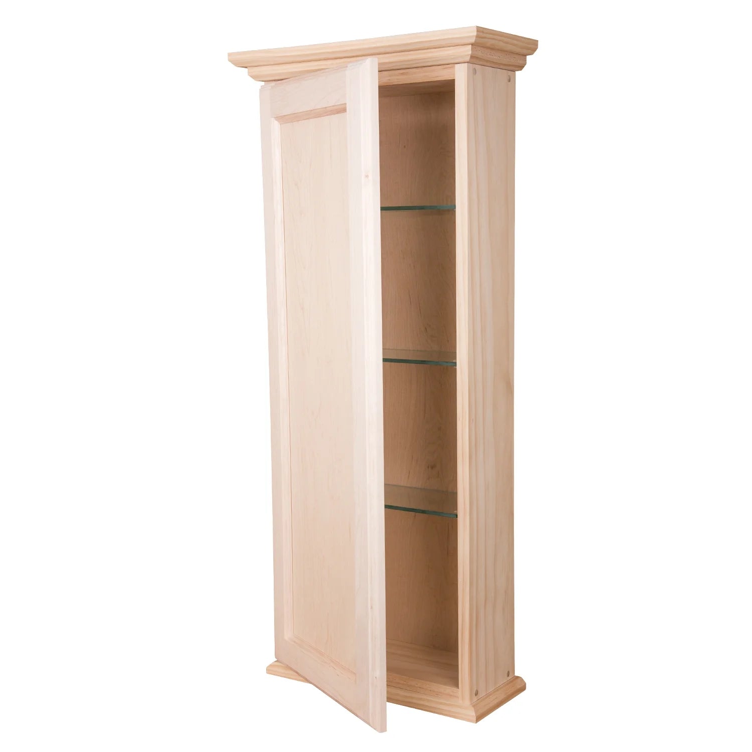 Leto On the Wall Unfinished Cabinet 31.5h x 15.5w x 8d
