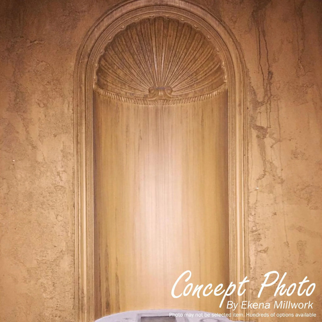 Ekena Millwork 16 5/8"W x 27 1/2"H x 7 3/8"D Traditional Wall Niche (RO: 12 1/2"W x 23 1/2"H x 3 7/8"D)