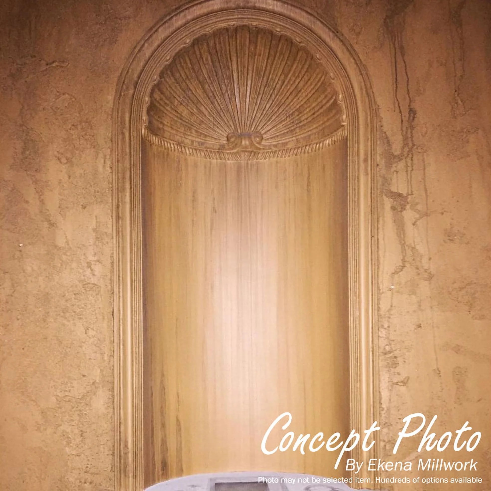 Ekena Millwork 16 5/8"W x 27 1/2"H x 7 3/8"D Traditional Wall Niche (RO: 12 1/2"W x 23 1/2"H x 3 7/8"D)