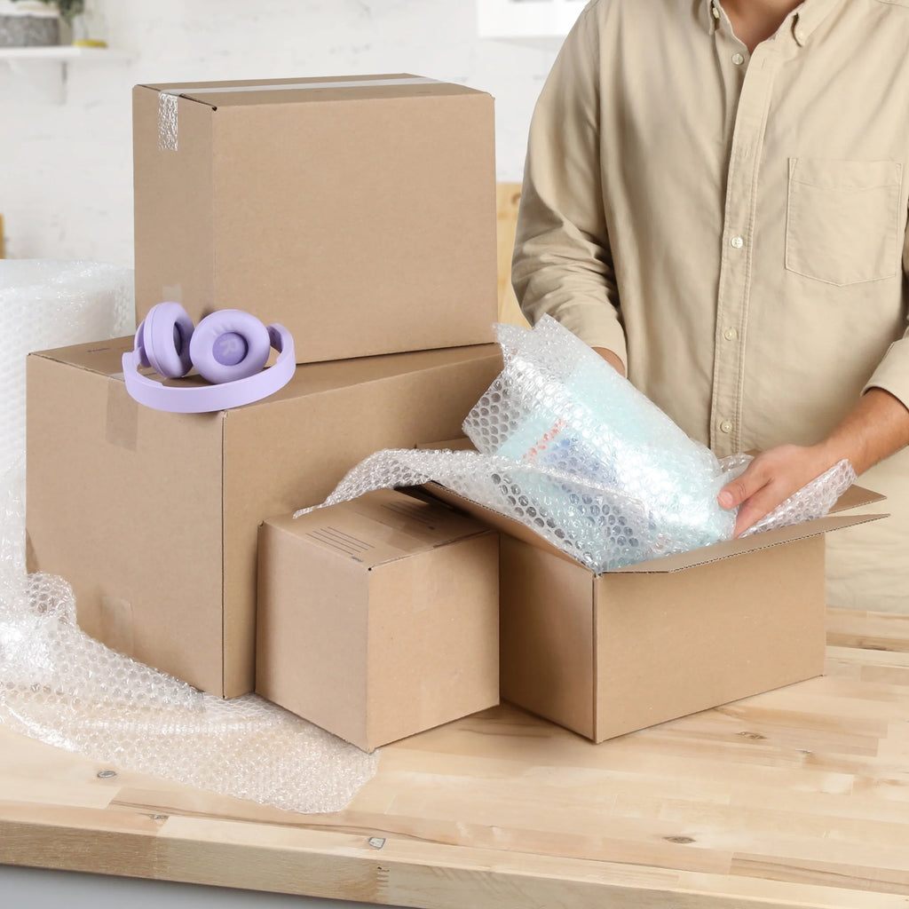 (10 pack) Pen+Gear Recycled Shipping Boxes, 6 in. L x 6 in. W x 6 in. H, 30-Count